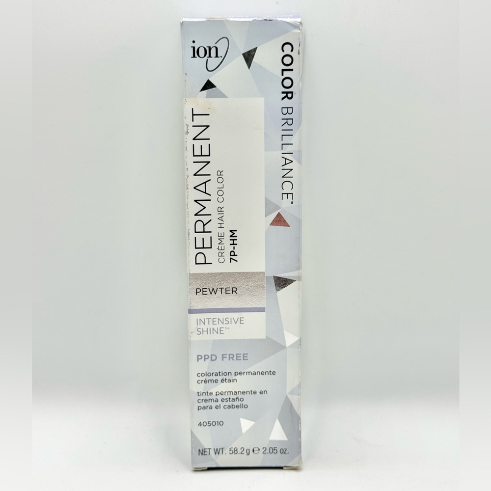 Color Brilliance Permanent Creme Hair Color 7P-HM Pewter 2 oz.
